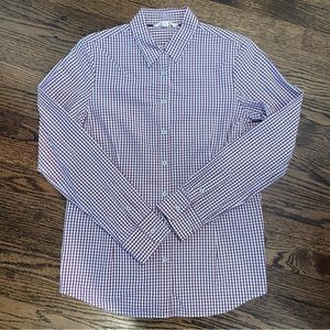 Women’s Purple Gingham Brooks Brothers Button Down Size 8